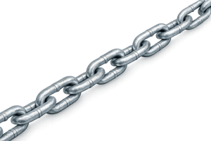 Corrente Calibrada de Elo Galvanizada a Fogo